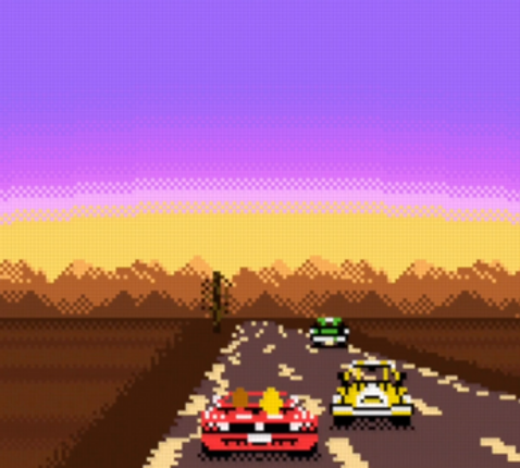 OutRun GB screenshot