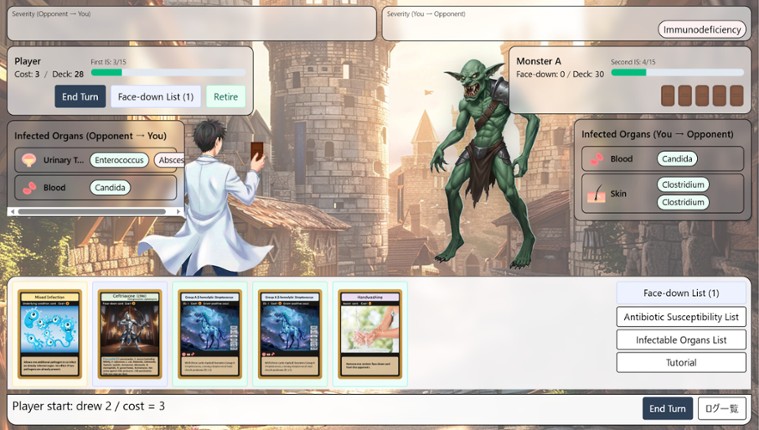 Regulea: Infection Card Battle Image