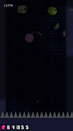 The angry gumball jumping in a tower screenshot