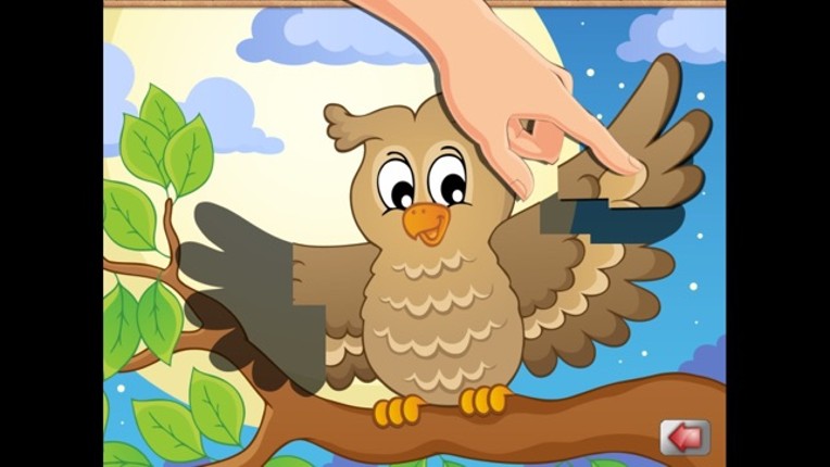 Animals Around The World - free educational puzzle for toddlers and kids screenshot