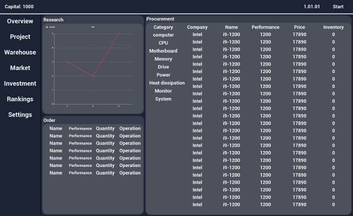 Computer Manufacturer screenshot