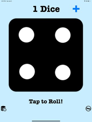 Dice Roll! Dice Roller App screenshot