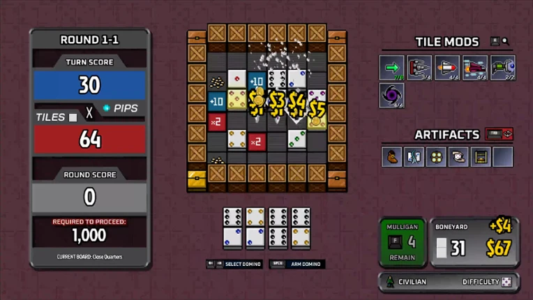 Dominocalypse screenshot