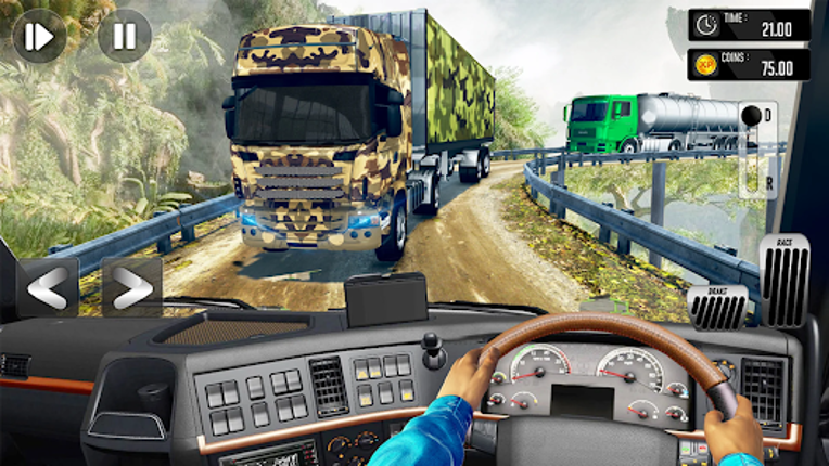Army Simulator Truck games 3D screenshot