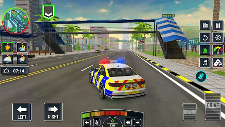 Cop Car Chase 3D : Police Game screenshot