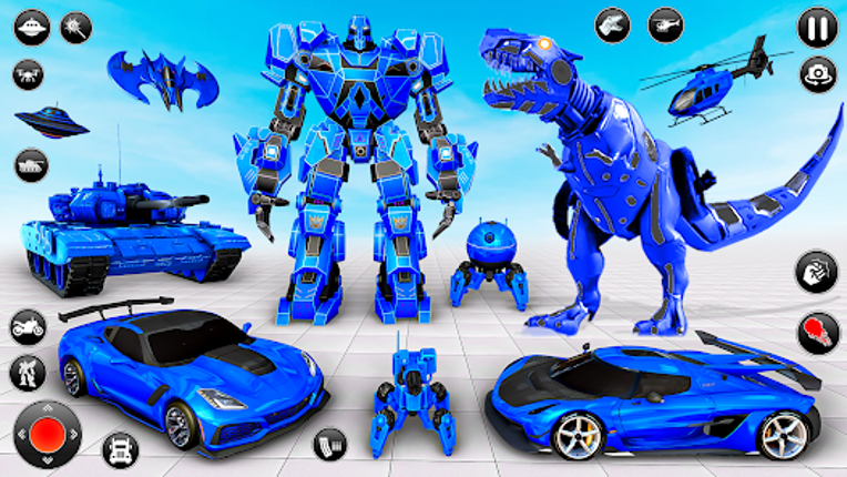 Dino Car Robot Transform Games screenshot