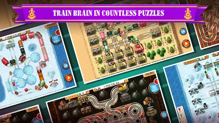 Rail Maze 2: Train puzzle game Image