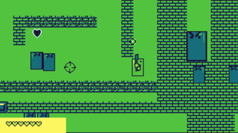 The brick has gained consciousness (and a shotgun) Image