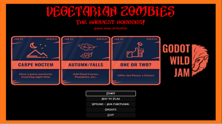 Vegetarian Zombies Game Cover