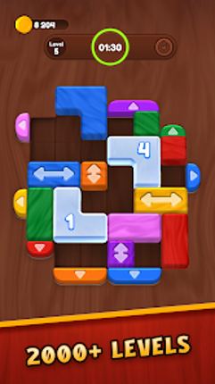 Color Wood Jam - Block Puzzle Image