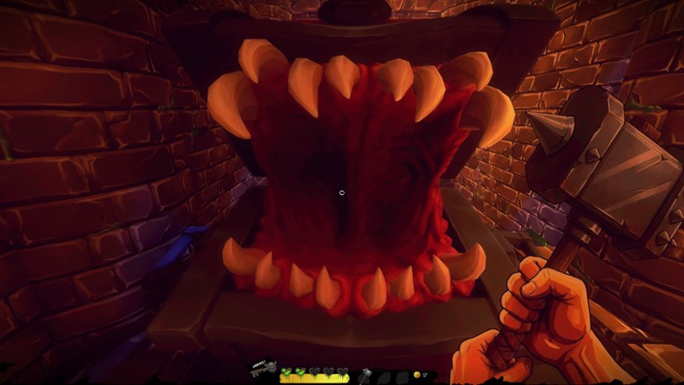 Get-Out-Hoomanz : Bash-door, skrak-floor, run-run fast! Wagh! Image