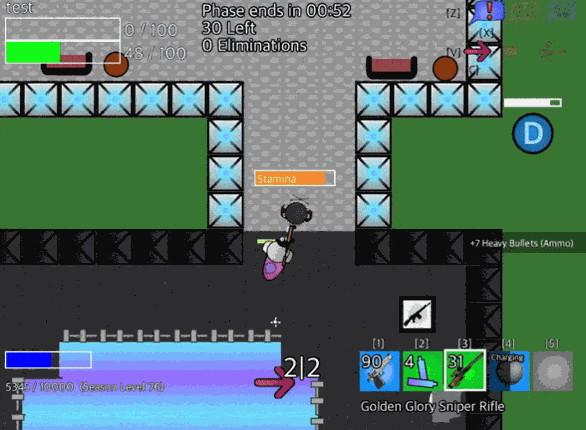 GRIDROYALE: Battle Royale screenshot