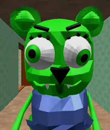 Hello Green Bear. Neighbor Escape Image