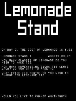 Games like Lemonade Stand