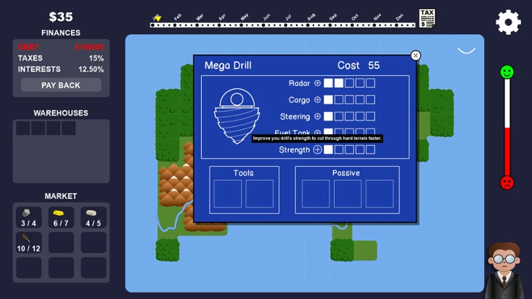 Mega Drill - World Domination screenshot