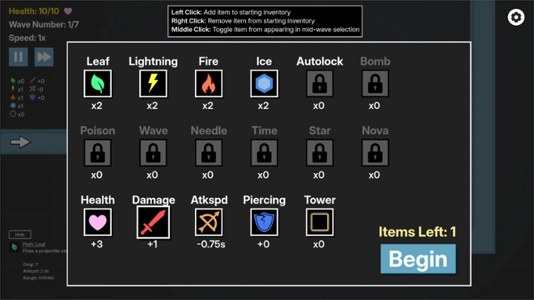 MiniCraft TD screenshot
