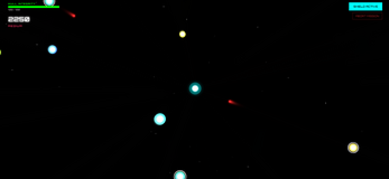 Neon Space Shooter Defender screenshot