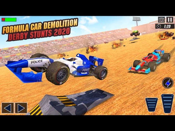 Police Formula Car Derby Games Image