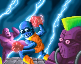 Games like Super Blue Fighter