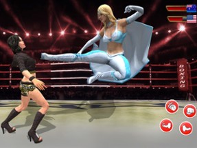 Superstar Girl Wrestling Fight Image