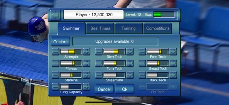 SwimChamp screenshot