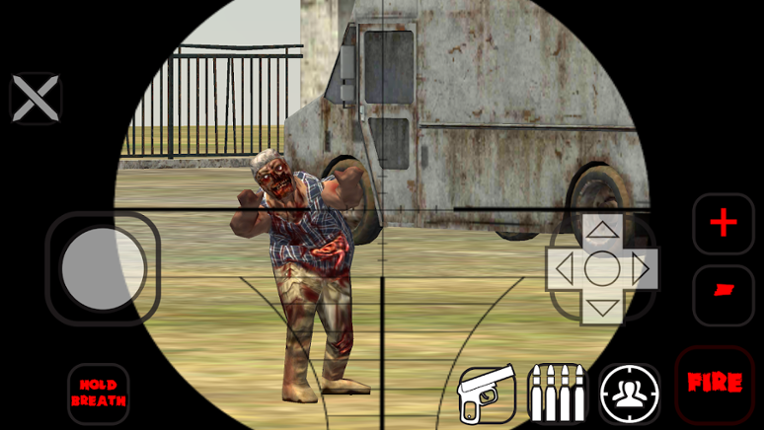 Zombie Sniper Shooting 3D screenshot