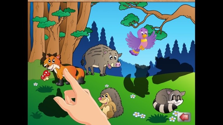 Animals Around The World - free educational puzzle for toddlers and kids screenshot