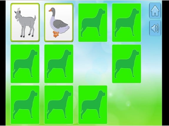 Animals-Kids Learning Memory screenshot