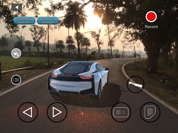 AR Real Driving Image