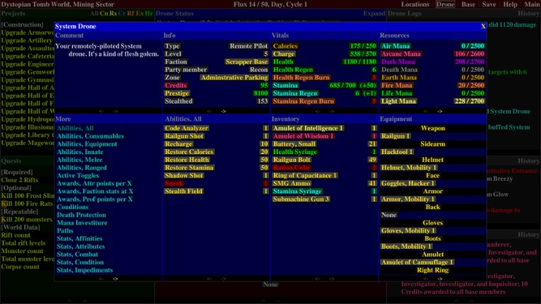 Distant Flux: System Initializing screenshot
