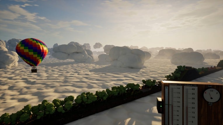 Endlessly side-scrolling Balloon Simulator 2024 screenshot