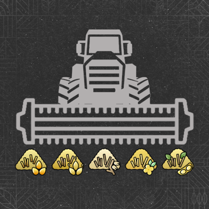 FS25 Tractor Swathing Image