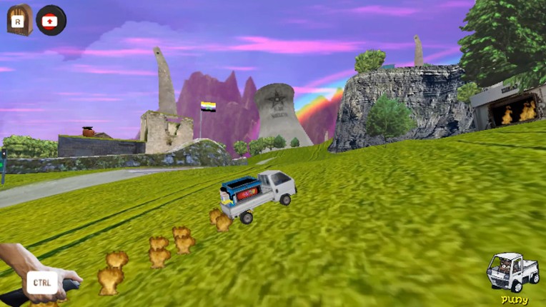 Funi Raccoon Game screenshot