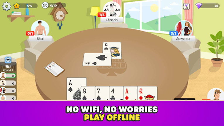 Callbreak Legend - Card Game screenshot