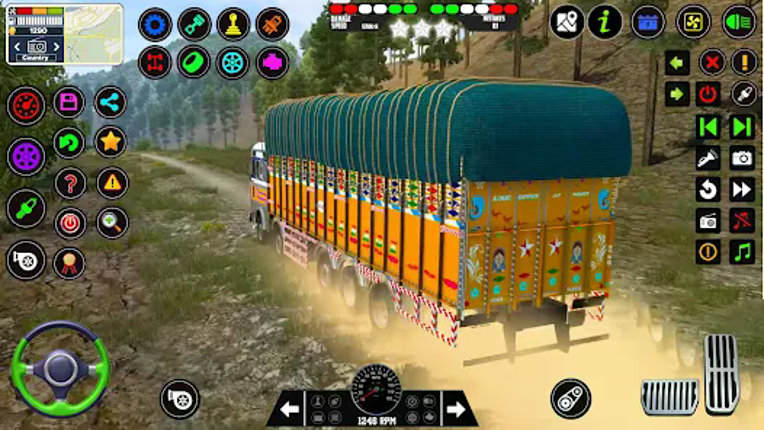 Indian Cargo Truck Sim Game 3D Image