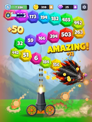 Number Blast: Cannon Shooter screenshot