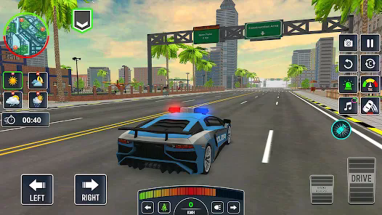 Cop Car Chase 3D : Police Game screenshot