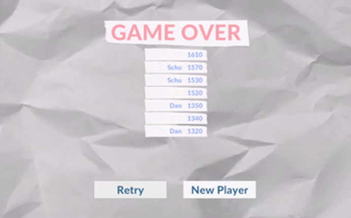 Paper Pinball screenshot