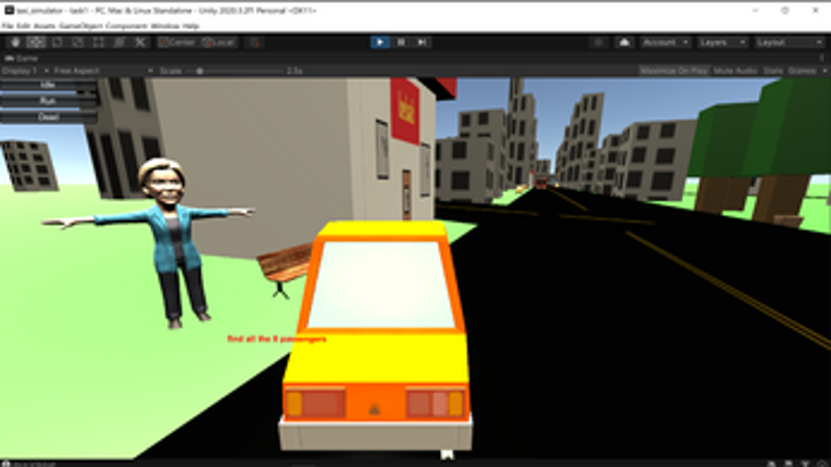 Taxi simulator [new 32-bit version] screenshot