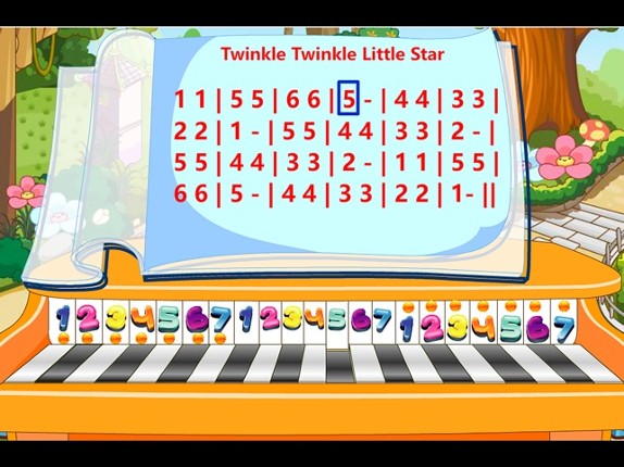 Kindergarten MUSIC - BABY PIANO screenshot