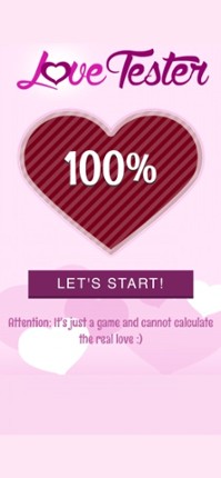 Love Tester Partner Match Game screenshot