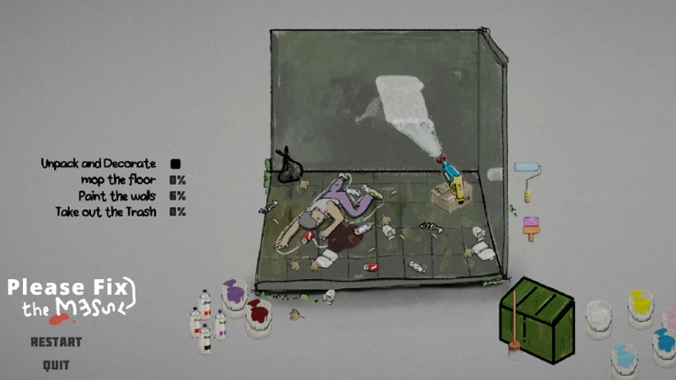 Please fix the mess screenshot
