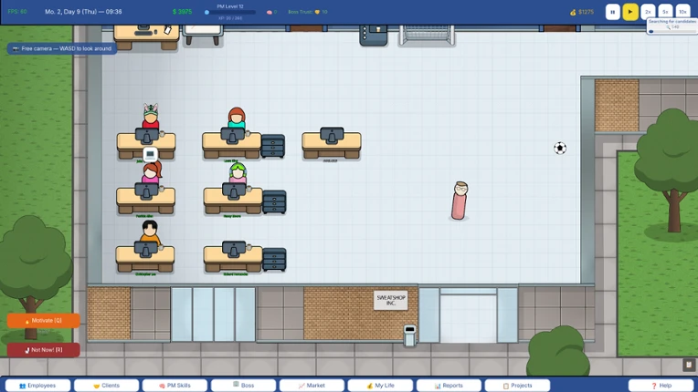 Project manager SIM Image