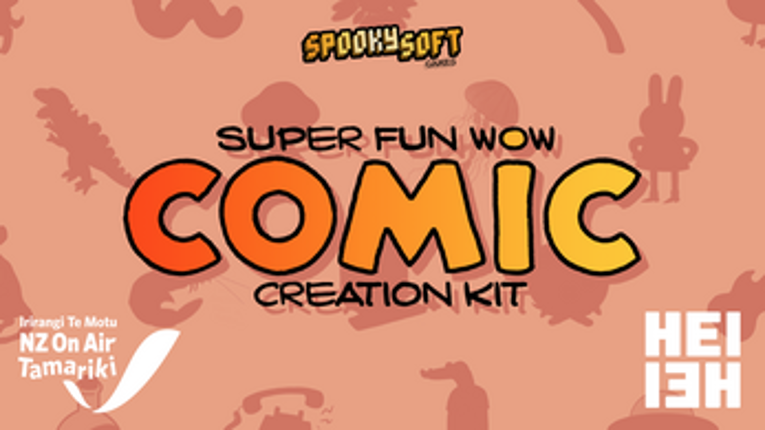 Super Fun Wow Comic Creation Kit Image