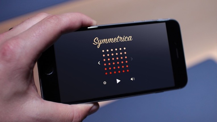 Symmetrica: Minimalistic arcade game screenshot