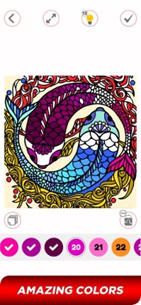 Tattoo Paint By Number Book Image