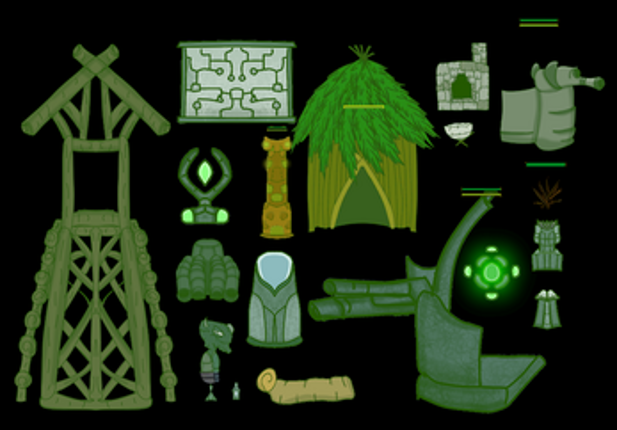 The tower grid screenshot
