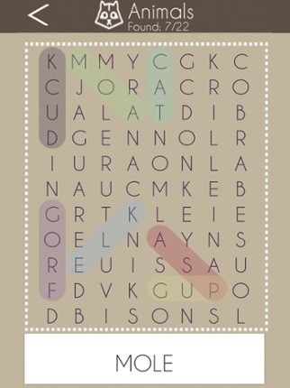 Word Search – Find for hidden words screenshot