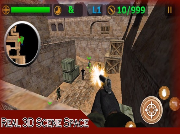 Zombie Sniper 3D - Critical Shooting:  A Real FPS Zombie City 3D Shooting Game screenshot