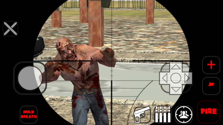 Zombie Sniper Shooting 3D Image